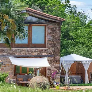 Rural Estilo Farm Con Jacuzzi Y Chimenea Sant Marti Sacalm